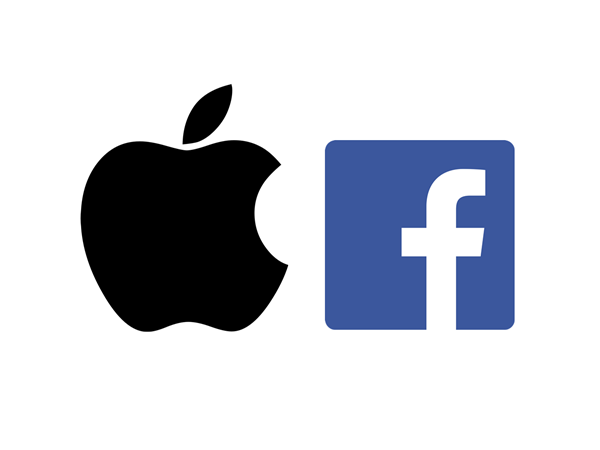 Mike apple. Apple vs Facebook.